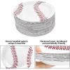 image100 Pcs Baseball Plates  7 Inch Baseball Dinner Plate  Paper Dessert Dishes Plates  Disposable Tableware Plates for Baseball Themed Party Sports Party Decoration Baseball Party Supplies