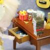 image110 Pcs 1 12 Scale Miniatures Dollhouse Books Mini Dollhouse Books Model Miniature Dollhouse Accessories Decoration for DIY Projects Dollhouse Boys Girls Toy Supplies