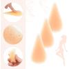 image12 Pcs Camels Pads Toes Insert Guard Concealer Seamless Reusable Hider Silicone Anti Camels Cover for Women Girls Yoga Workouts and Beach Surfing