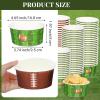 image120 Pcs 12 Oz Football Party Decorations Football Paper Snack Bowls Disposable Football Paper Bowls Candy Dessert Containers for Football Themed Party Birthday Party Supplies