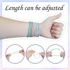 image120 Pcs Woven Wrap Friendship Bracelets Adjustable Thread Braided Bracelet Handmade Beach String Bracelets for Birthday Gifts Women Party Favors