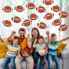 image36 Pcs Football Hanging Swirls Party Decorations Ceiling Decor Football Swirls Streamer Football Party Hanging Spirals Sports Theme Party Supplies for Birthday Party Home Decor