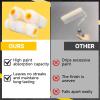 image600 Pcs 4 Inch Paint Roller Covers Mini Paint Roller with 12quot Nap Microfiber Bulk Set Small Painting Tools and Supplies for House Repair DIY Home Yellow