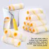 image600 Pcs 4 Inch Paint Roller Covers Mini Paint Roller with 12quot Nap Microfiber Bulk Set Small Painting Tools and Supplies for House Repair DIY Home Yellow