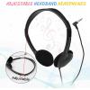 image62 Pcs School Headphones Bulk The Headband Wired Earphones Adjustable Classroom Kids Headphones for School Library Classroom Children Teen