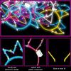 image72 Pcs Led Cat Ears Headband Bulk Light Up Rabbit Ear Crown Cute Rave Hair Accessories for Adults Women Kids Birthday Halloween Concert Night Clubs Glow in the Dark Party Supplies