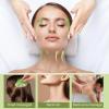 image8 Pcs Jade Eye Mask and Hair Comb Set White Facial Cooling Green Jade Stone Eye Mask Set Relax Alleviate Puffiness Tool for Guasha Scalp Comb Facial Massage Esthetician Supplies