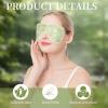 image8 Pcs Jade Eye Mask and Hair Comb Set White Facial Cooling Green Jade Stone Eye Mask Set Relax Alleviate Puffiness Tool for Guasha Scalp Comb Facial Massage Esthetician Supplies