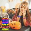 image80 Pcs Halloween Silicone Bracelets  Trick or Treat Party Wristband  Gifts Prize for Party Decoration Accessories Goodie Bag Fillers Kids Supplies
