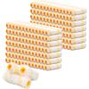 image600 Pcs 4 Inch Paint Roller Covers Mini Paint Roller with 12quot Nap Microfiber Bulk Set Small Painting Tools and Supplies for House Repair DIY Home Yellow