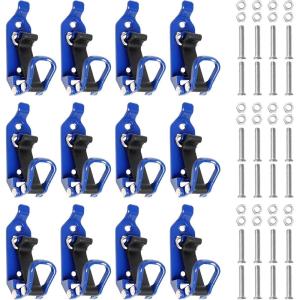 image12 Pcs Shovel Holder Quick Release Shovel Mounts Heavy Duty Axe Holder Kit Metal Rubber Car Accessories for Truck Roof Rack Wall Mounting Brackets Garage Storage