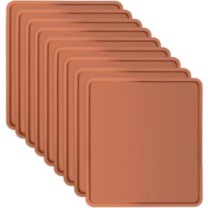 image9 Pcs Silicone Dehydrator Trays Reusable Nonstick Silicone Tray Liner Compatible with Cosori CP267FD Multipurpose Silicone Trays for Fruit Vegetables Crackers Meat