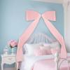image2 Pcs 74 x 45 Inches Giant Bow Decoration with Long Streamers Pink Extra Large Satin Bow for Wedding Coquette Birthday Party Decorations Tree Arch Fireplace Mirror Wall