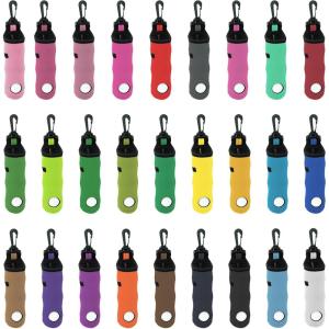 image27 Pcs Golf Ball Carry Bag with Hook Accessories Portable Neoprene Pouch Tee Holder for Women Men Gifts