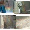image64 Pcs Rainbow Snowflake Window Decals Non Adhesive Reusable Window Clings Winter Christmas Snowflake Window Stickers Rainbow AntiCollision Window Decals to Save Birds from Window Collisions