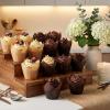 image1000 Pcs Tulip Cupcake Liners Solid Tulip Cups Holders Wrappers Greaseproof Baking Cups Muffin Baking Cupcake Liners for Wedding Baby Showers Birthday PartyClassic Style