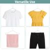 image120 Pcs Metal Wire Non Slip Hangers Space Saving Strong 157 in Triangle Hanger for Closet Rack Dorm Clothes Bridal Boutique Dress Suit Coat Colorful