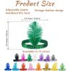 image45 Pcs 1920s Flapper Headband Bulk Roaring 20s Hair Costume Flapper Headpiece for Women Costume Parties Colorful