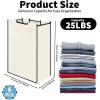 imageCONEHOY 6 Pcs Laundry Sorter Replacement Bags 1476 x 866 x 2165 Inch Removable Hamper Organizer Laundry Replacement Storage Liner Bag Without Hooks for Cart Beige