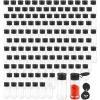 image128 Pcs Plastic Spice Bottles with Black Shaker Lids 33 Oz100ml Seasoning Shaker Shaker Plastic Jars Seasoning Jars for Kitchen Picnic