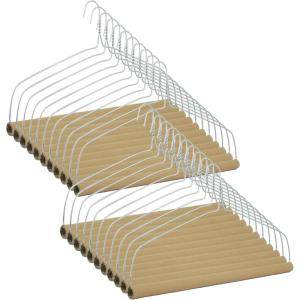 image22 Pcs Dry Cleaner Hangers 18 Tablecloth and Drapery Hangers with Strong 105 Gauge Wire for Blankets Curtain Tablecloths Heavy Items