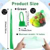 image1100 Pcs 20 Inch Mesh Bags Bulk Reusable Nylon Netting Mesh Produce Bag for Storage Fruits Vegetable Egg Seafood GroceryGreen