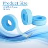 image14 Rolls Blue Lash Tape Bulk Easy to Remove Reusable Adhesive Silicone Eyelash Extension Tapes for Sensitive Skin05 Inch x 39 Yards