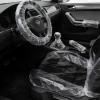 image300 Pcs Disposable Car Seat Covers Clear Plastic Car Seat Covers Protector Includes Gear Selector Handbrake and Wheel for Bus Truck Auto Accessories
