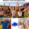 image54 Pcs Mini Air Horn with Lanyard 3 Inch Blue Horn Noise Whistle Loud Noise Maker Blow for Sporting Events Fun Stadium Celebrations Birthday Party Goodie Bag