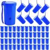 image54 Pcs Mini Air Horn with Lanyard 3 Inch Blue Horn Noise Whistle Loud Noise Maker Blow for Sporting Events Fun Stadium Celebrations Birthday Party Goodie Bag