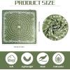 image10 Pcs 276 x 276 Inch Square Satin Head Scarves Neck Scarf Women Silk Bandana Hair Scarves Hair Wrap for Home Living Sleeping Party