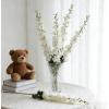 image14 Pcs Delphinium Artificial Flowers 335 Long Stem Fake Look Real Bouquet Lifelike Faux Silk Flower for Tall Vase DIY Home Kitchen Wedding Party Arrangement Decor White