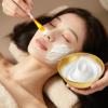 image30 Pcs 323 In DIY Face Mask Mixing Bowl Cosmetic Beauty Supplies Facial Stainless Steel Small Mask Bowl for Lady Women Home Skincare Esthetician Salon Gold