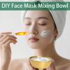 image30 Pcs 323 In DIY Face Mask Mixing Bowl Cosmetic Beauty Supplies Facial Stainless Steel Small Mask Bowl for Lady Women Home Skincare Esthetician Salon Gold
