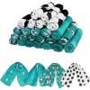 image28 Pcs Soccer Cooling Towel Microfiber Fast Drying Team Gifts 40 x 12 Inch Breathable Sport Cooling Towel for Athletes Camping Running Yoga GymSoccer