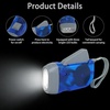 image:image65 Pcs Hand Crank Flashlight No Battery Required Torch 3 LED Powerful Emergency Tool Handpress Flashlights Manual Powered Light for Outdoor Sports Camping Hiking