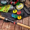 image:image50 Pcs Fishing Rod Straps  Fishing Rod Ties with Twist  Multicoloured Fishing Pole Straps  Stretchy Rod Holder Strap for Spinning Rod Fly Rod Casting Rod Outdoor Fishing Essentials