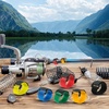 image:image50 Pcs Fishing Rod Straps  Fishing Rod Ties with Twist  Multicoloured Fishing Pole Straps  Stretchy Rod Holder Strap for Spinning Rod Fly Rod Casting Rod Outdoor Fishing Essentials